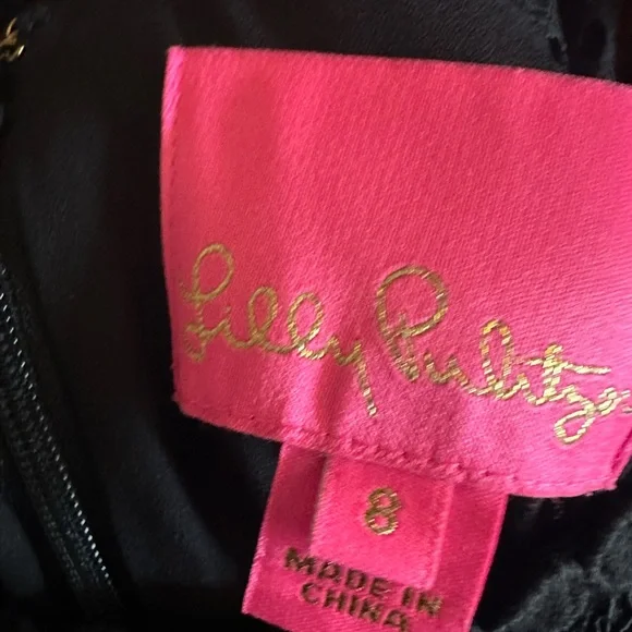 Lilly Pulitzer shift dress. Black. - Picture 2 of 5